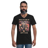 Mosh Pit Unisex Short Sleeve V-Neck T-Shirt - Beyond T-shirts